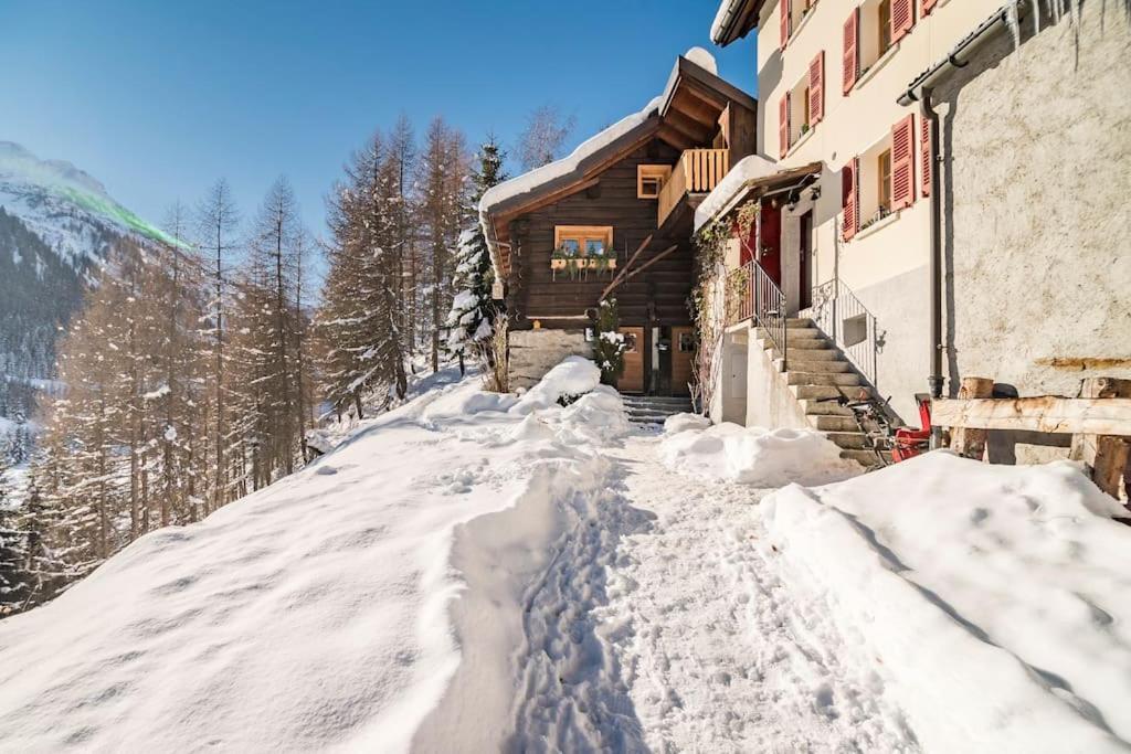 "Chalet Dei Fiori" Room & Apartment Bedretto Exterior foto